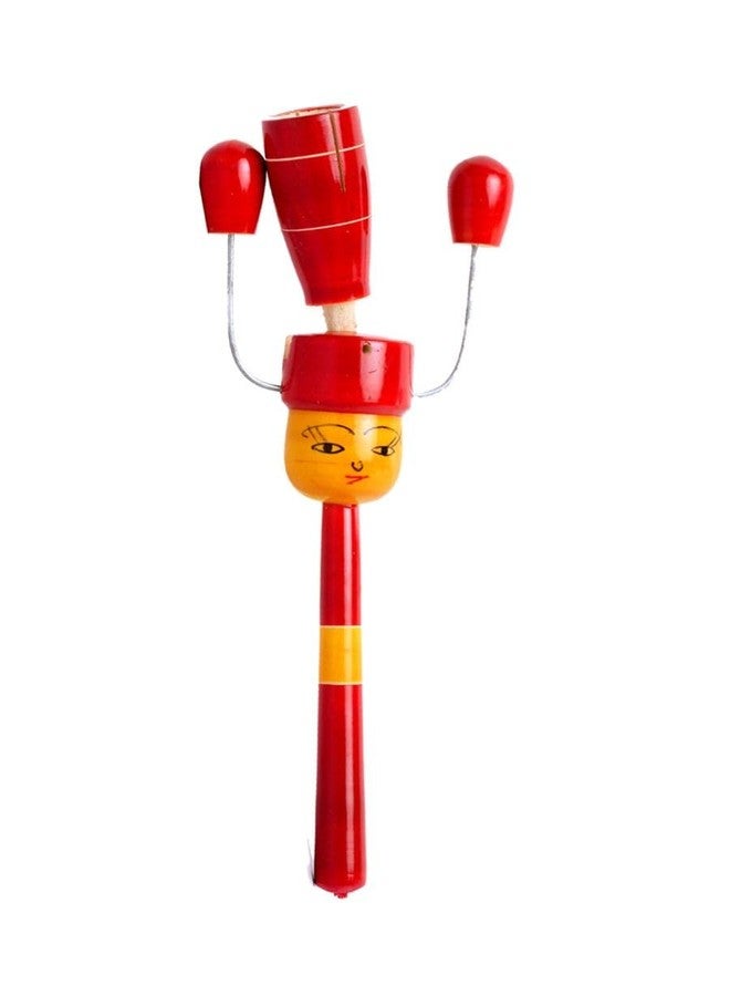 Little Mind Baby Rattle Wooden Musical Toys - Set of 4 - Multi Color - Image 2